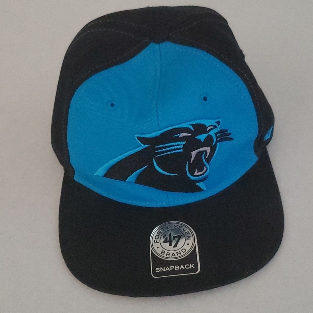 NWT Carolina Panthers Forty Seven Brand snapback hat
